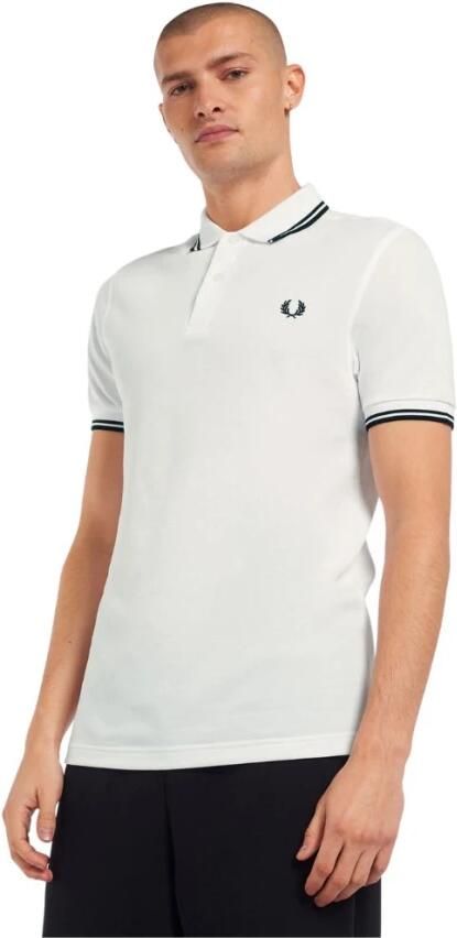 Fred Perry Klassieke Polo Shirt White Heren - Foto 3