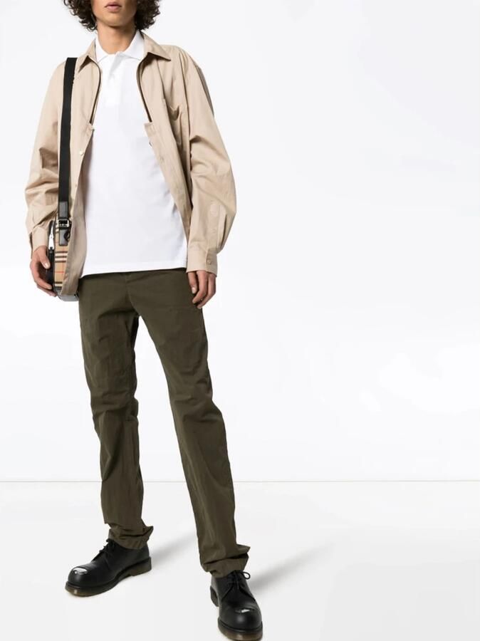 Fred Perry Origineel Single Stripe Katoenen Poloshirt White Heren - Foto 6