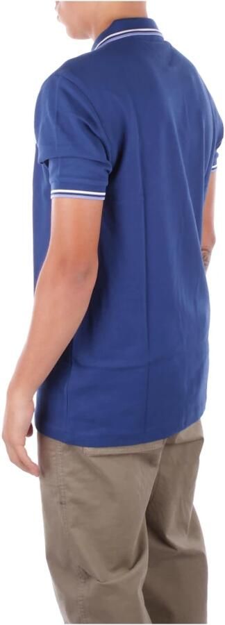 Fred Perry Logo Zijknoop Polo Shirt Blue Heren - Foto 5