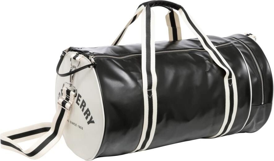 Fred Perry Multicolor Geborduurde Gymtas met Verstelbare Band Black Heren - Foto 3