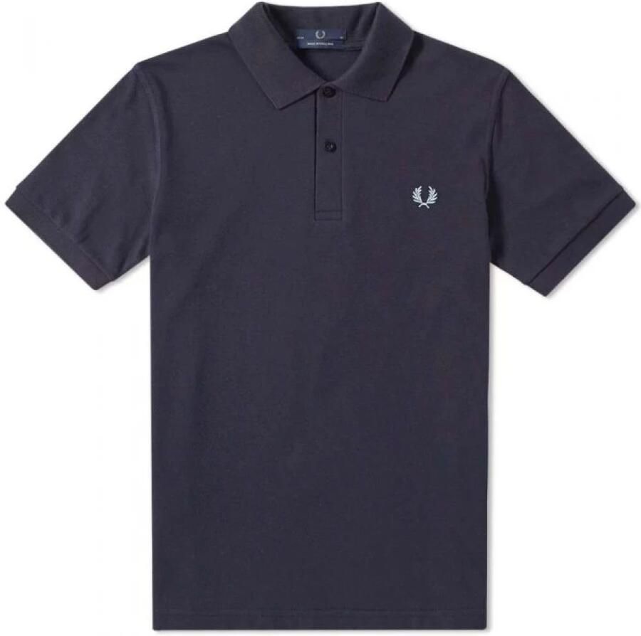 Fred Perry Klassieke Katoenen Polo met Eigentijdse Pasvorm Blue Heren - Foto 3