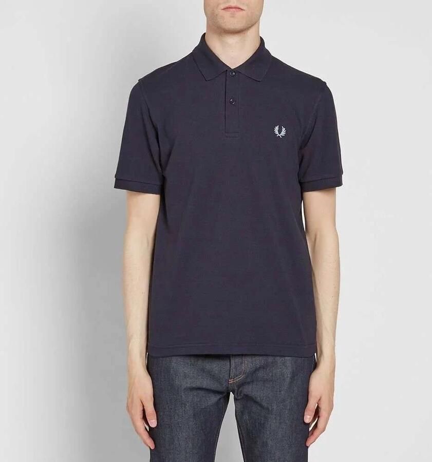 Fred Perry Klassieke Katoenen Polo met Eigentijdse Pasvorm Blue Heren - Foto 4