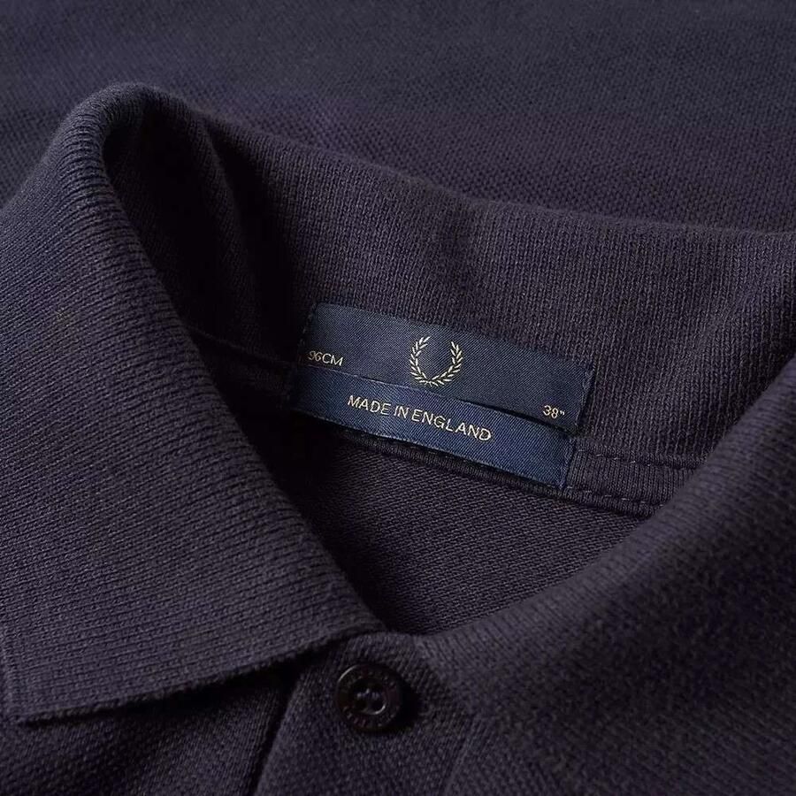 Fred Perry Klassieke Katoenen Polo met Eigentijdse Pasvorm Blue Heren - Foto 2