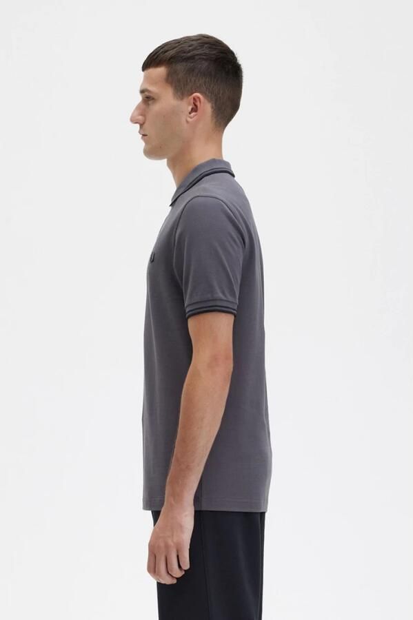 Fred Perry Polo M3600 Antraciet R66 Grijs Heren - Foto 3