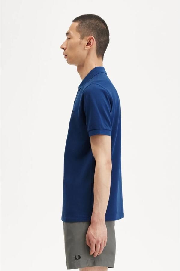 Fred Perry Klassiek T-shirt Blue Heren - Foto 4