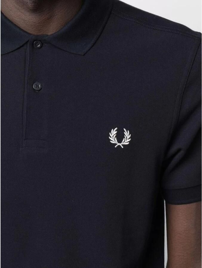 Fred Perry Klassieke Katoenen Polo met Eigentijdse Pasvorm Blue Heren - Foto 6