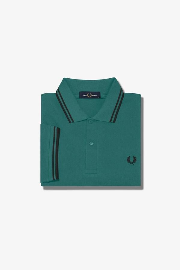 Fred Perry Klassieke Piqué Polo Shirt Green Heren - Foto 3