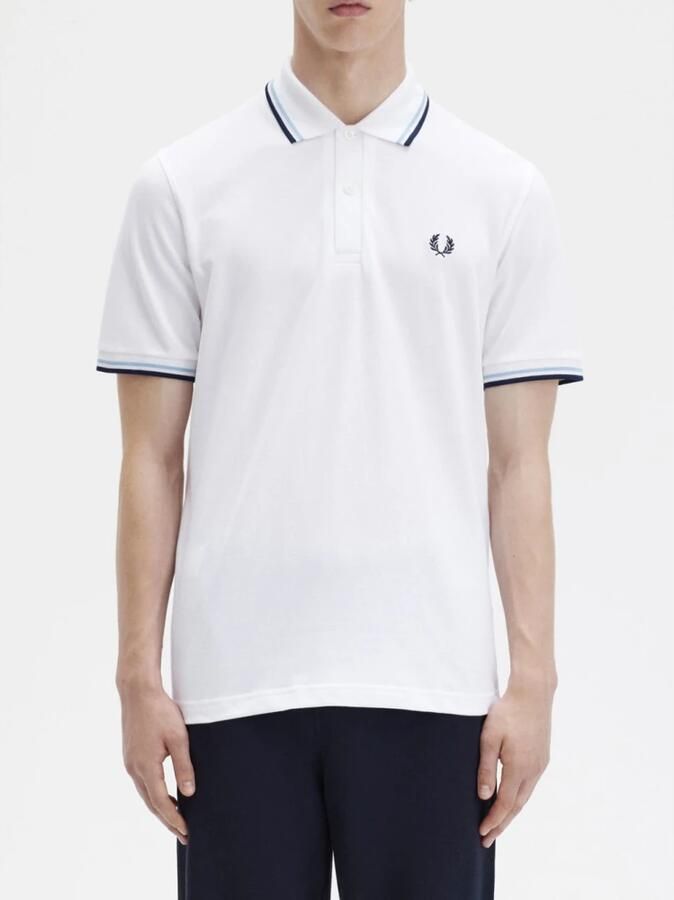 Fred Perry Casual Wit Gestreepte Kip Tote Tas White Heren - Foto 5