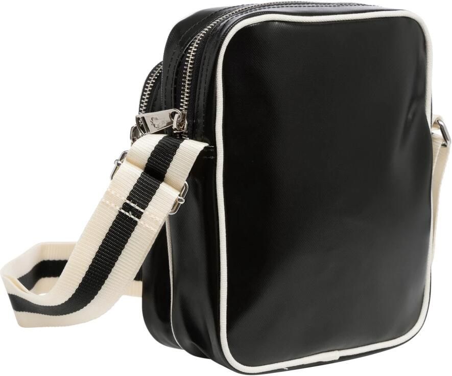 Fred Perry Stijlvolle Crossbody Tas met Verstelbare Band Black Heren - Foto 3