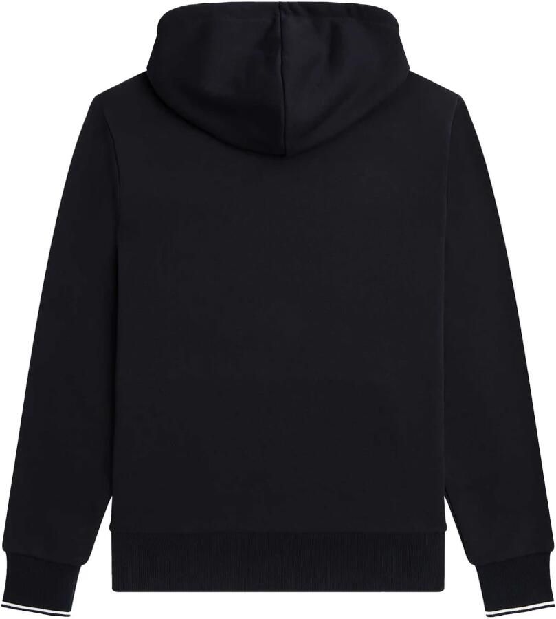 FRED PERRY Heren Truien & Vesten Tipped Hooded Sweatshirt Donkerblauw - Foto 3