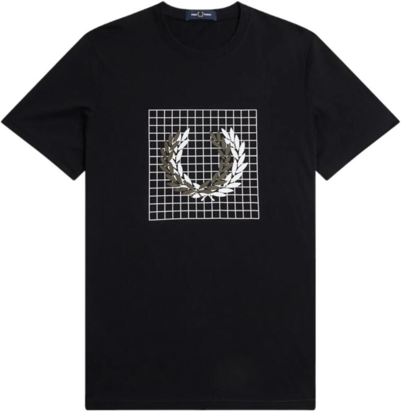 Fred Perry T-shirt Korte Mouw M6549 102 - Foto 3