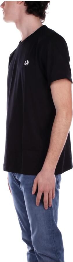 Fred Perry Zwarte T-shirts en Polos Collectie Black Heren - Foto 12
