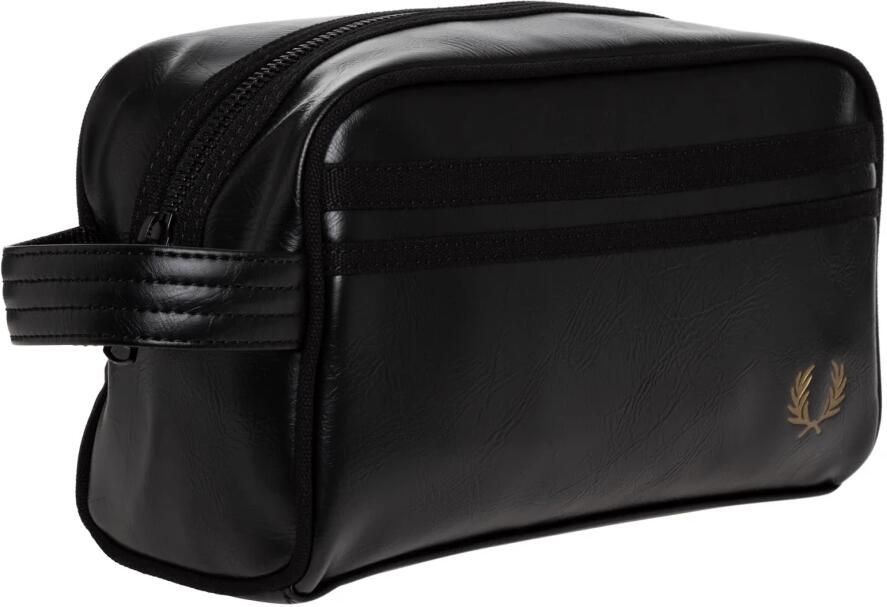 Fred Perry Tone-on-Tone Gestreepte Heren Pochette Black Dames - Foto 2