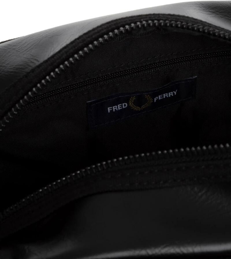 Fred Perry Tone-on-Tone Gestreepte Heren Pochette Black Dames