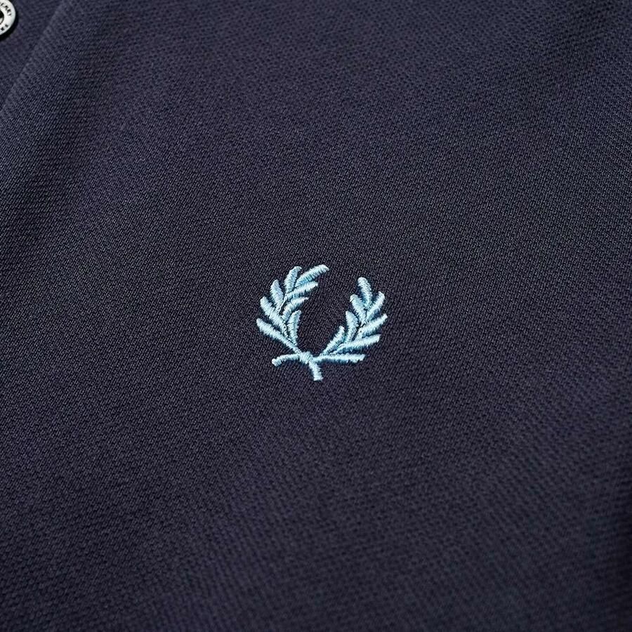 Fred Perry Klassieke Britse Polo Shirt Blauw Heren - Foto 2
