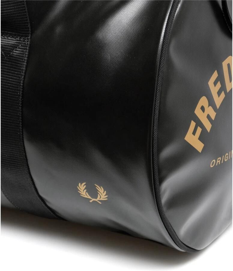 Fred Perry Verstelbare Gymtas met Afneembare Band Black Heren - Foto 2