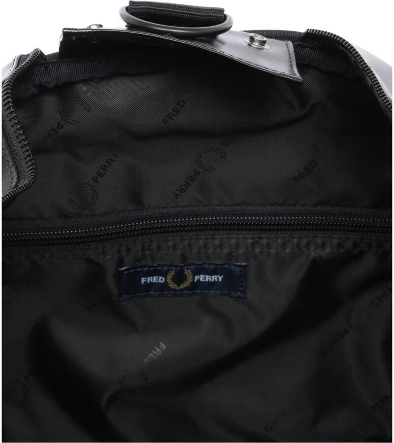 Fred Perry Verstelbare Gymtas met Afneembare Band Black Heren