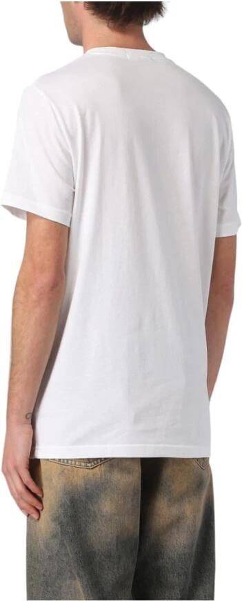 Fred Perry Wit Logo T-Shirt White Heren - Foto 4