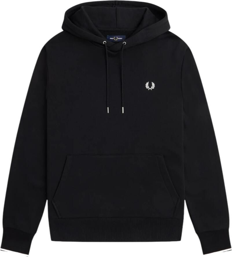 FRED PERRY Heren Truien & Vesten Tipped Hooded Sweatshirt Donkerblauw - Foto 2