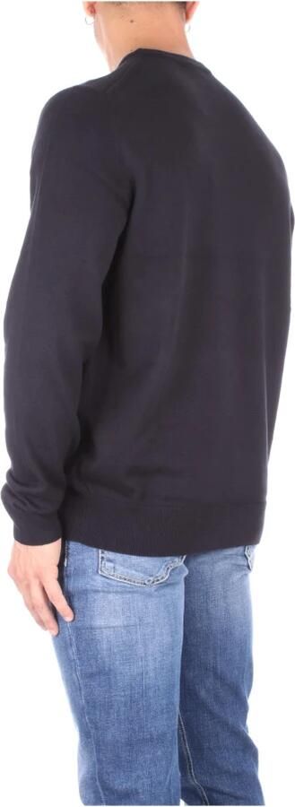 Fred Perry Klassieke Crew Neck Sweater Zwart Black Heren - Foto 4