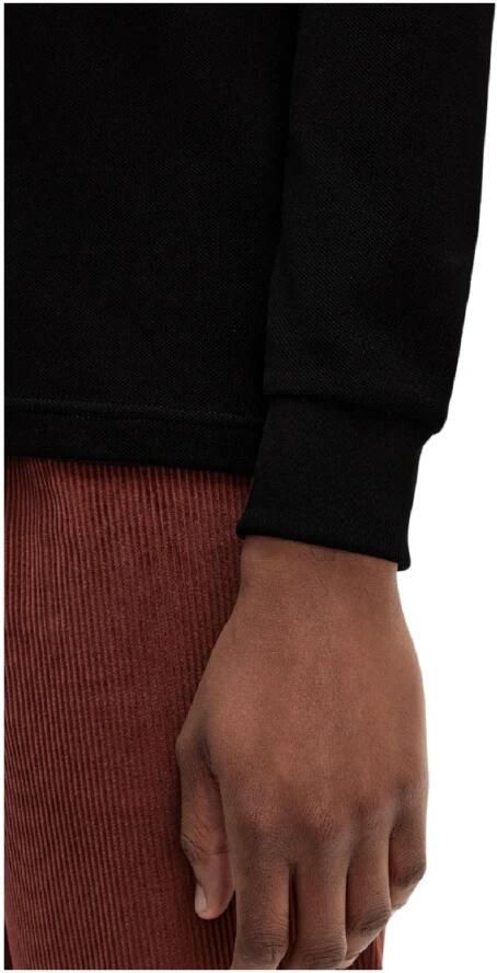 FRED PERRY Heren Polo's & T-shirts Long Sleeve Plain Shirt Zwart - Foto 3
