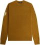 Fred Perry Gebreide Crewneck Sweaters Bruin Heren - Thumbnail 1