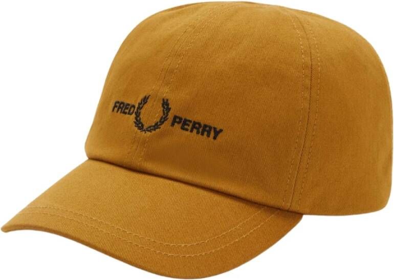 Fred Perry Hats Brown Heren