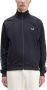 Fred Perry Contrast Tape Track Jacket Blue Heren - Thumbnail 1