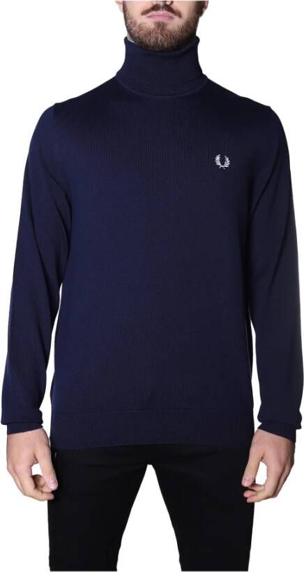 Fred Perry Jackets Blauw Heren