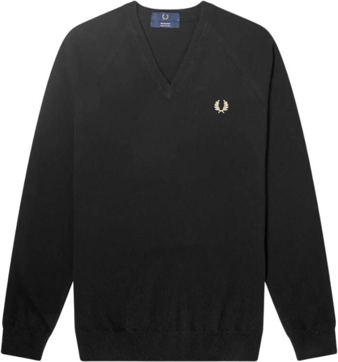 Fred Perry Jersey Zwart Heren