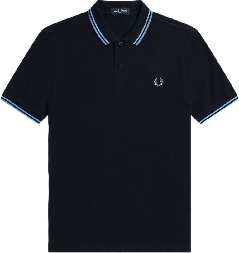 Fred Perry Klassiek Polo Shirt Zwart Heren