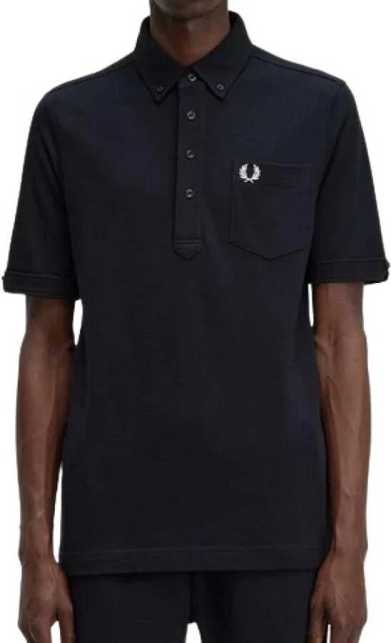 Fred Perry Klassiek Zwart T-shirt voor Heren Zwart Heren