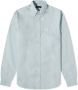 Fred Perry Klassieke Oxford Cotton Knoopshirt Grijs Heren - Thumbnail 1