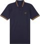 Fred Perry Kolom Blauw Heren - Thumbnail 1