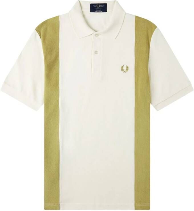 Fred Perry Kolom Wit Heren