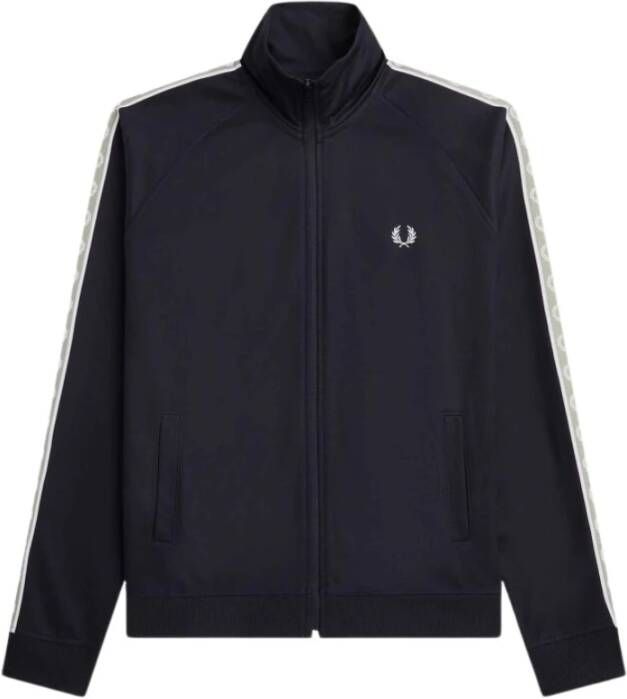 Fred Perry Light Jackets Blauw Heren