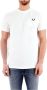 Fred Perry Witte T-shirt Pocket Detail Pique Shirt - Thumbnail 2