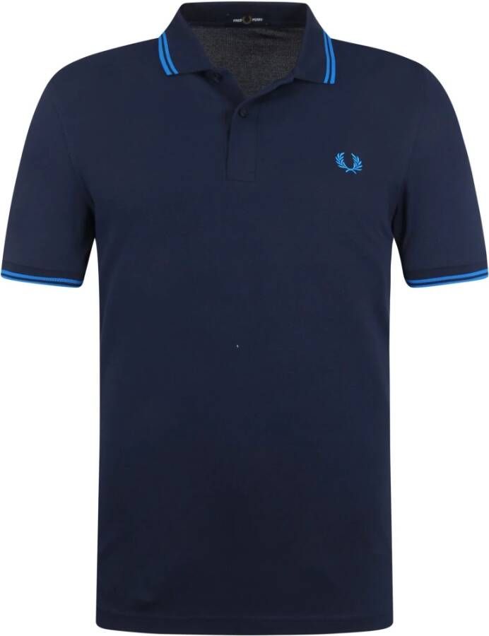 Fred Perry Polo M3600 Donkerblauw - Foto 1