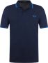 Fred Perry Polo M3600 Donkerblauw - Thumbnail 1