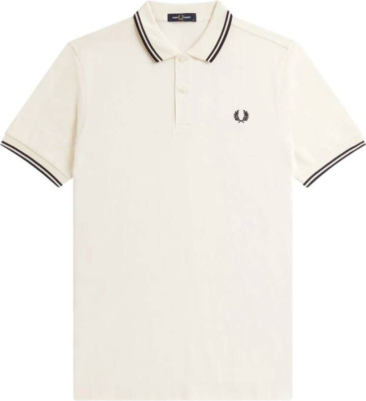 Fred Perry Nee Wit Heren