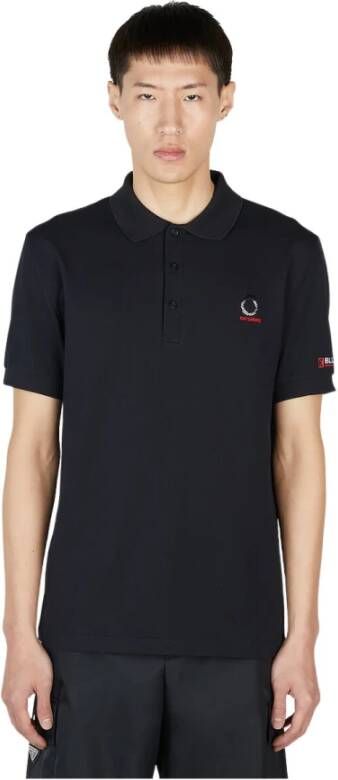 Fred Perry Nightlife Hommage Polo Shirt Zwart Heren