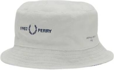 Fred Perry Omkeerbare Hoed White Unisex