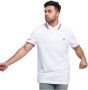 Fred Perry Twin Tipped Short Sleeve Polo Shirt Heren White- Heren White - Thumbnail 11