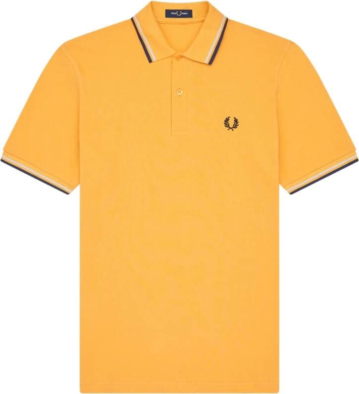 Fred Perry Pole M12 Oranje Heren