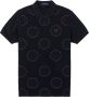 Fred Perry Polkadot Paaloverhemd Blauw Heren - Thumbnail 1
