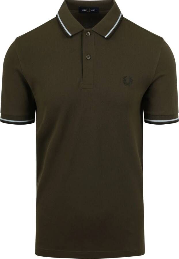 Fred Perry Polo Donkergroen M3600 Groen Heren
