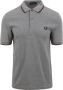 Fred Perry Polo M3600 Mid Grijs Heren - Thumbnail 2