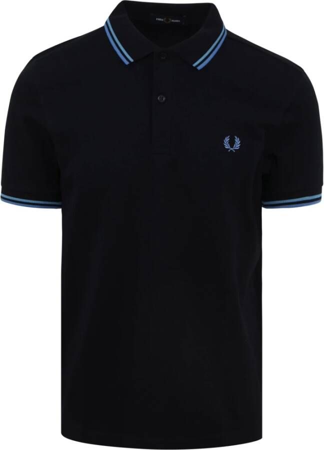 Fred Perry Polo M3600 Navy R62 Blauw Heren