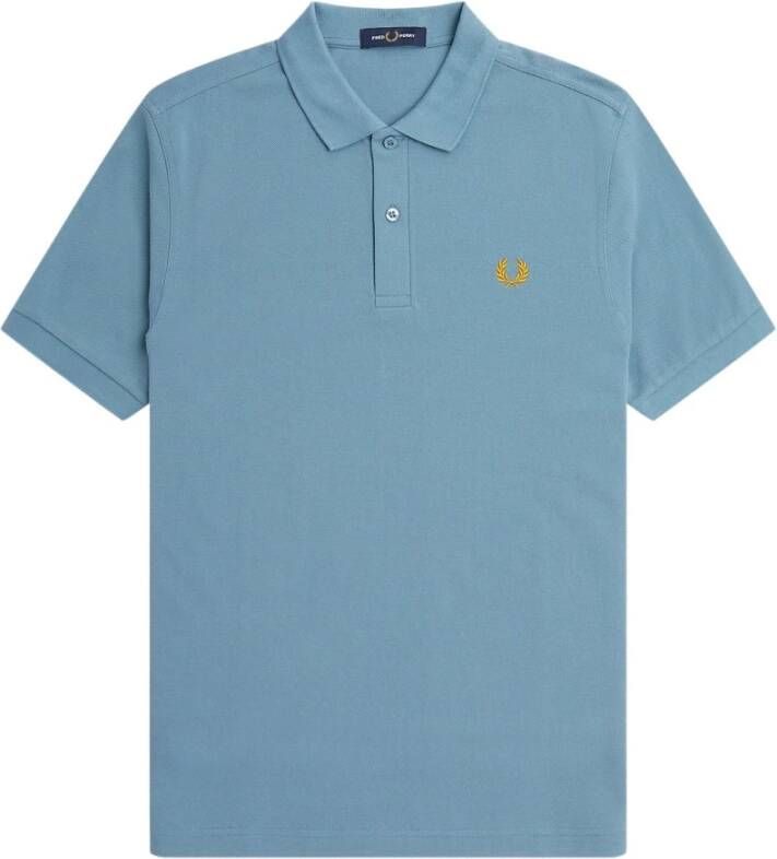 Fred Perry Polo Plain Blauw Heren