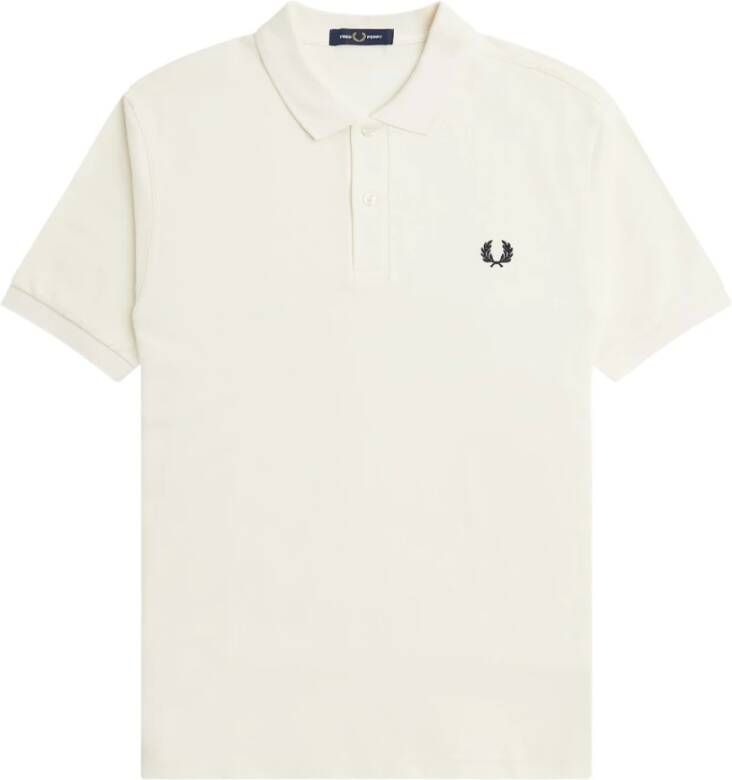 Fred Perry Polo Shirt Beige Heren